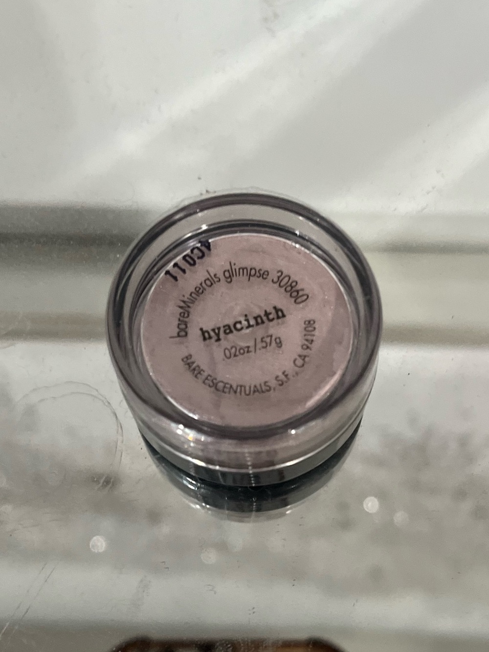 bareMinerals Hyacinth Loose Eyeshadow — Soft Lavender Pink Shimmer